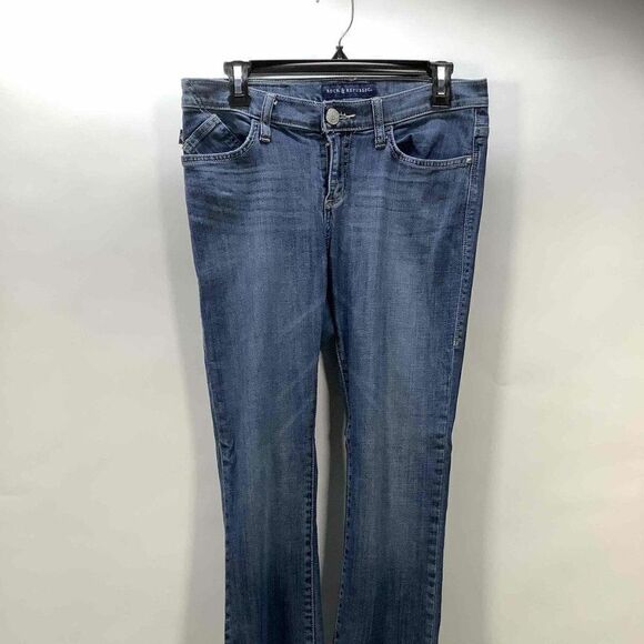 Rock & Republic Medium Wash 5 Pocket Design Pocket - Picture 1 of 5